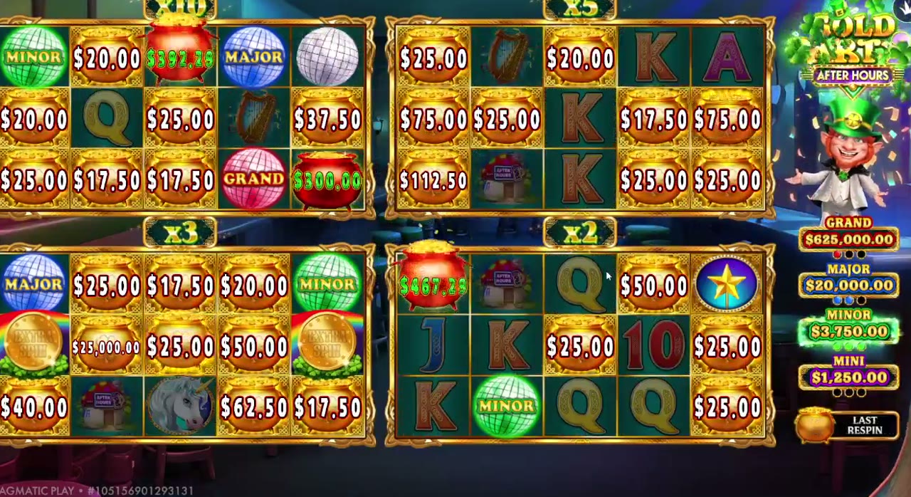 Gold Party 2 After Hours game screen