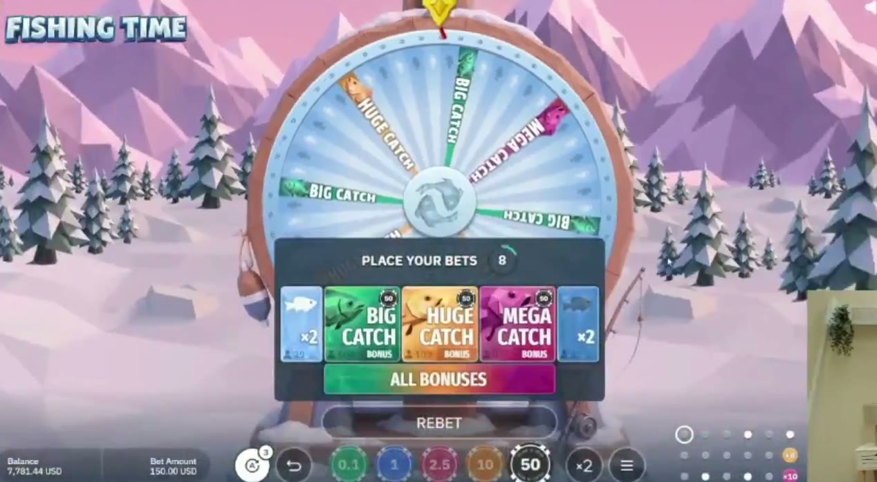 Fishing Time game screen