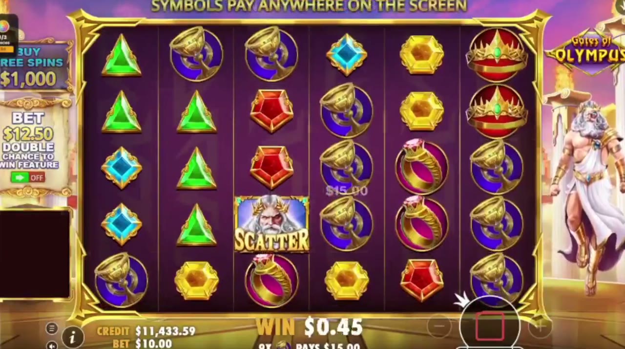 Gates of Olympus game screen