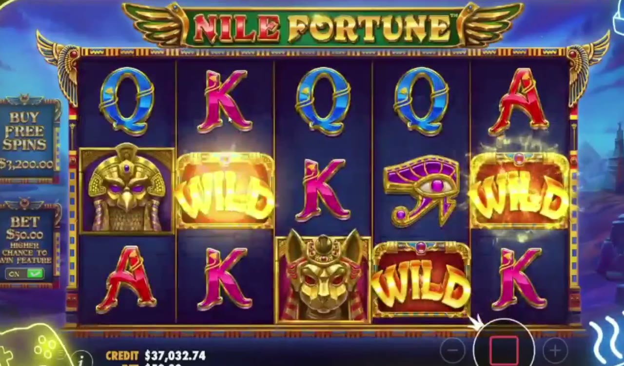 Nile Fortune game screen