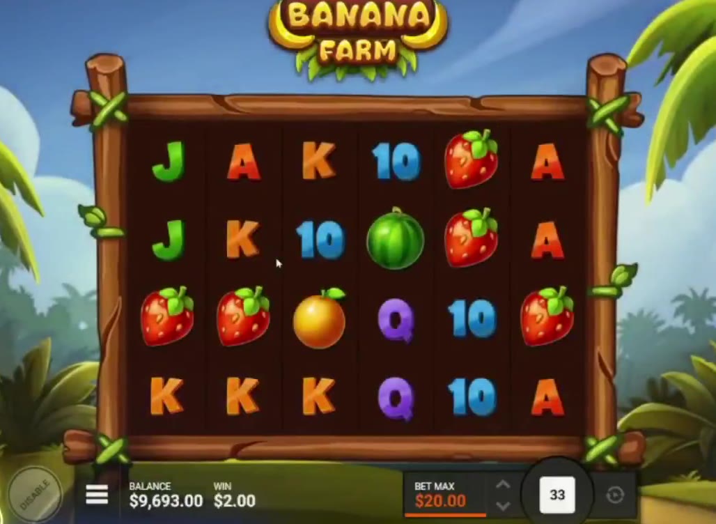 Banana Farm game screen
