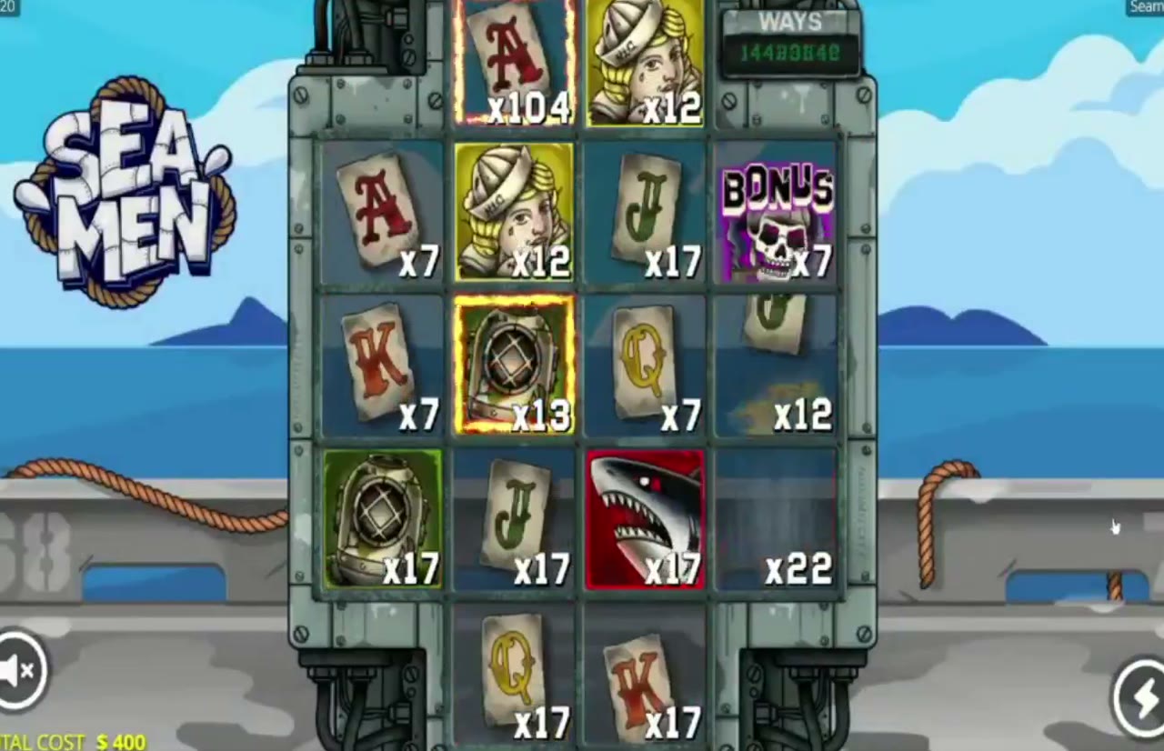 Seamen game screen