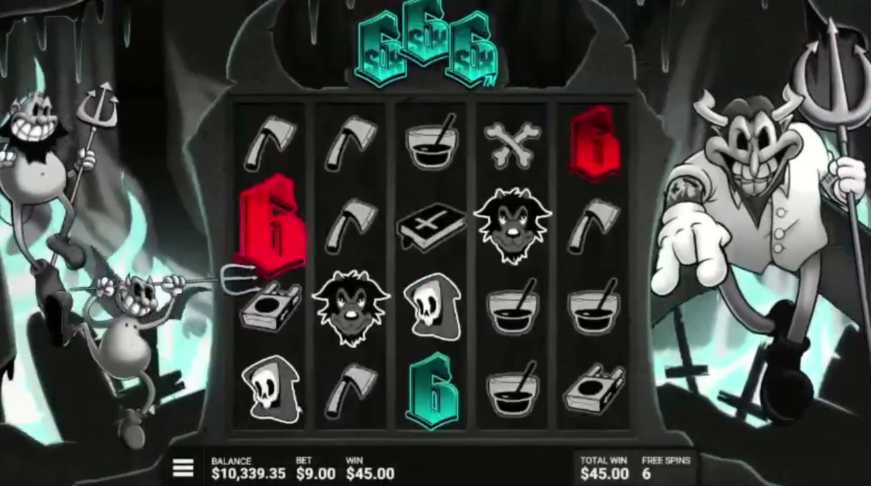 Sixsixsix game screen