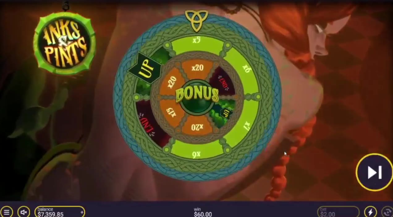 Inks & Pints game screen