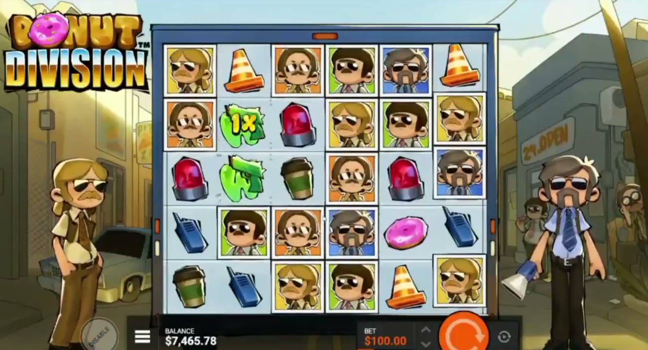 Donut Division game screen