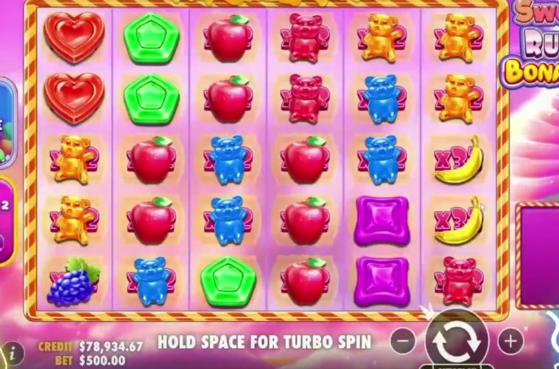 Sweet Rush Bonanza game screen