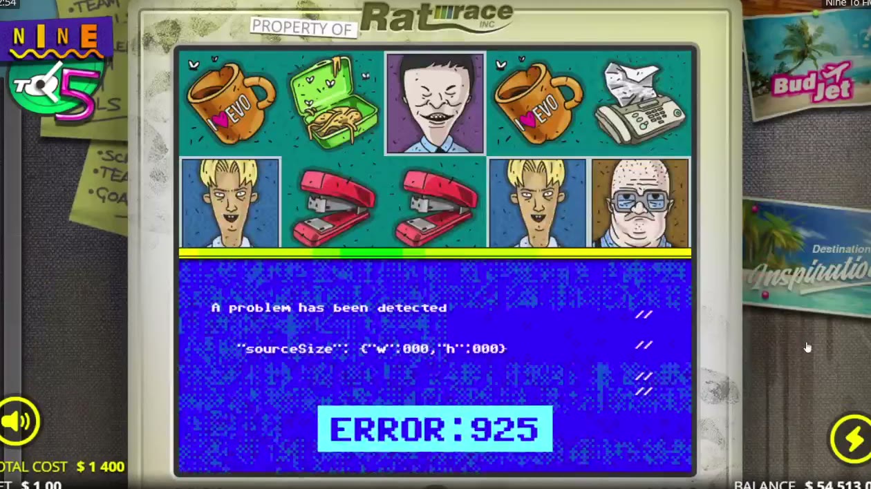 Nine To Five game screen