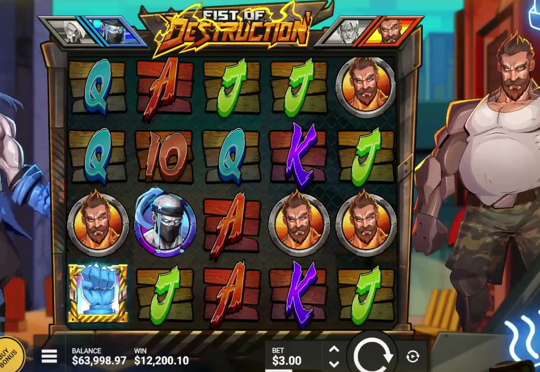 Fist of Destruction game screen