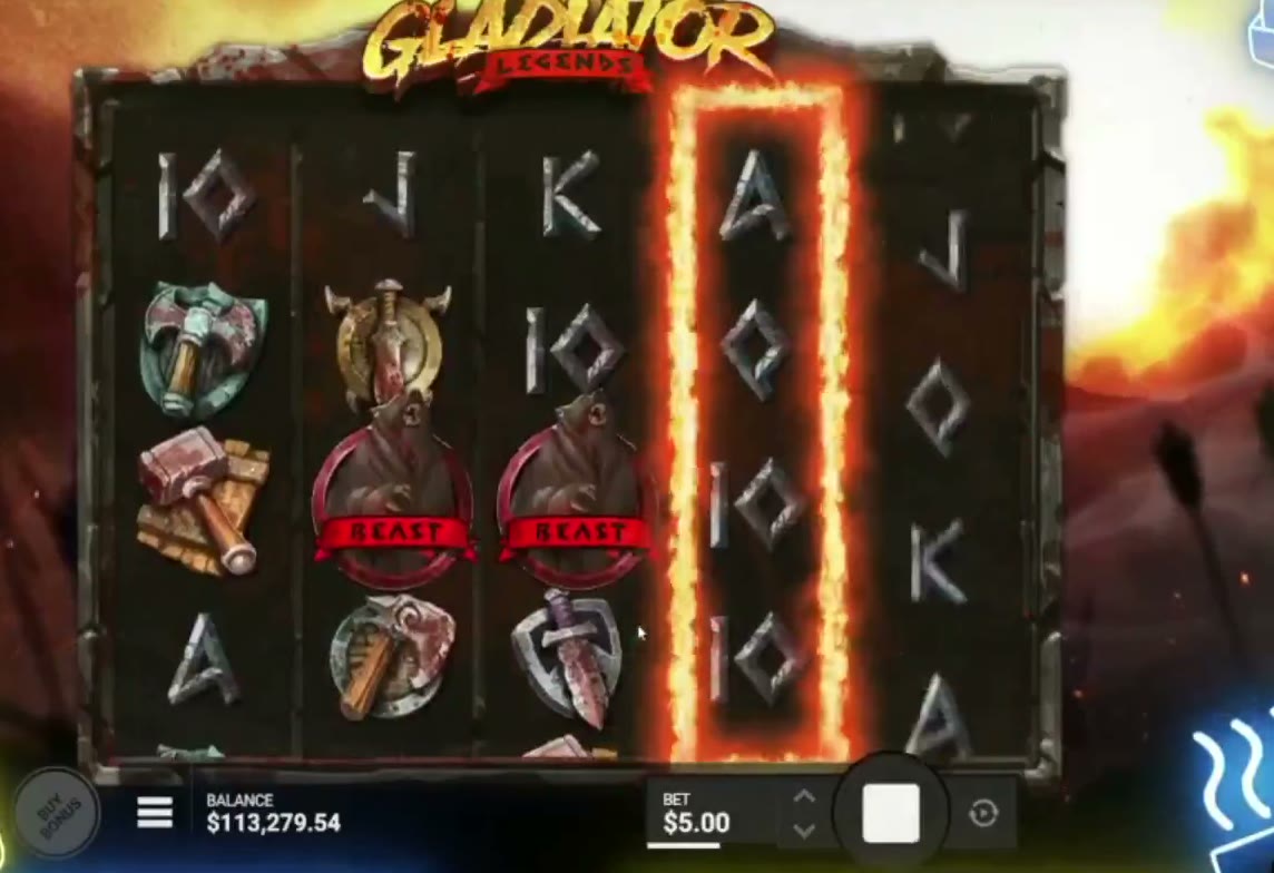 Gladiator Legends game screen