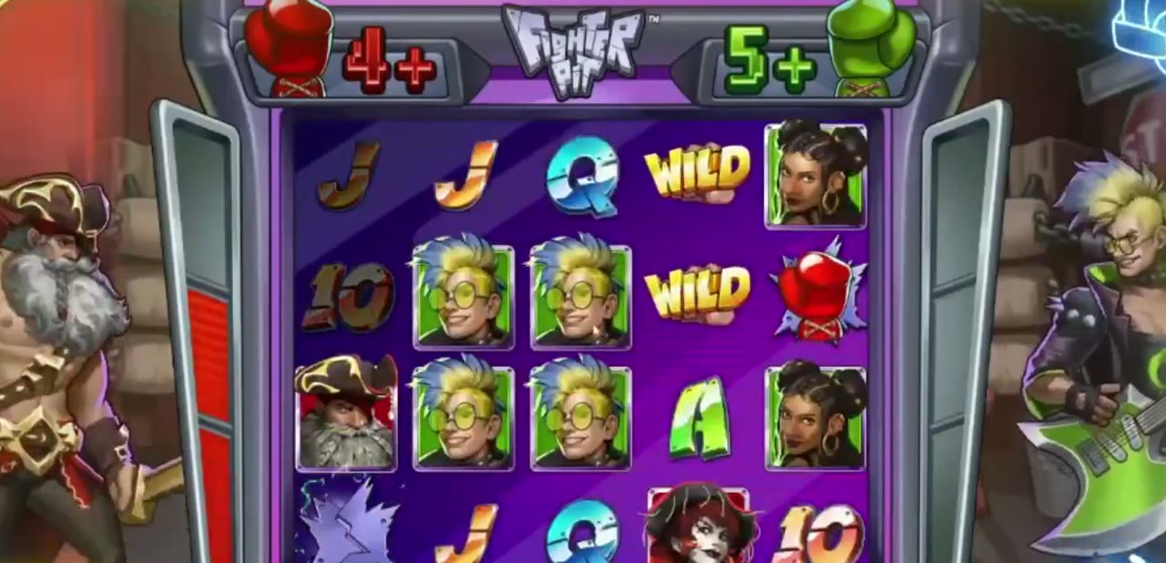 Fighter Pit game screen