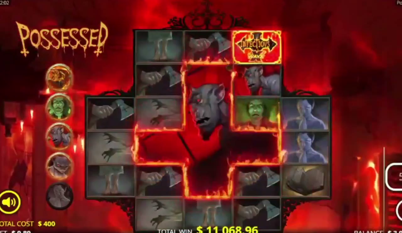 Possessed game screen