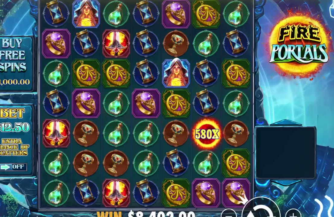 Fire Portals game screen