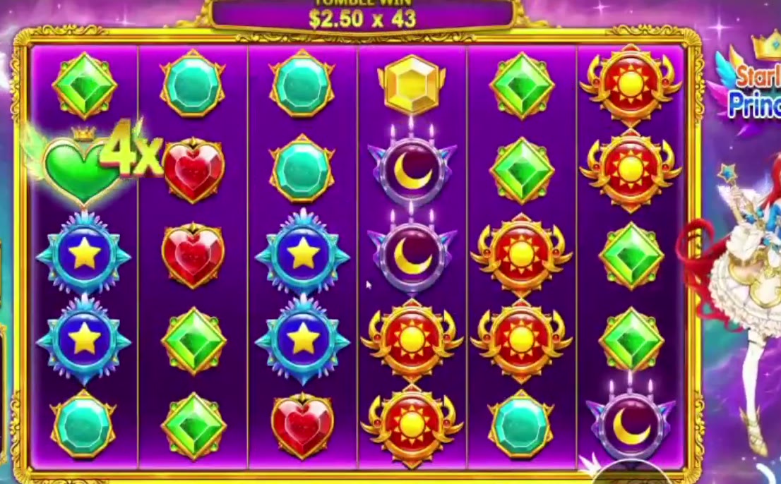 Starlight Princess game screen