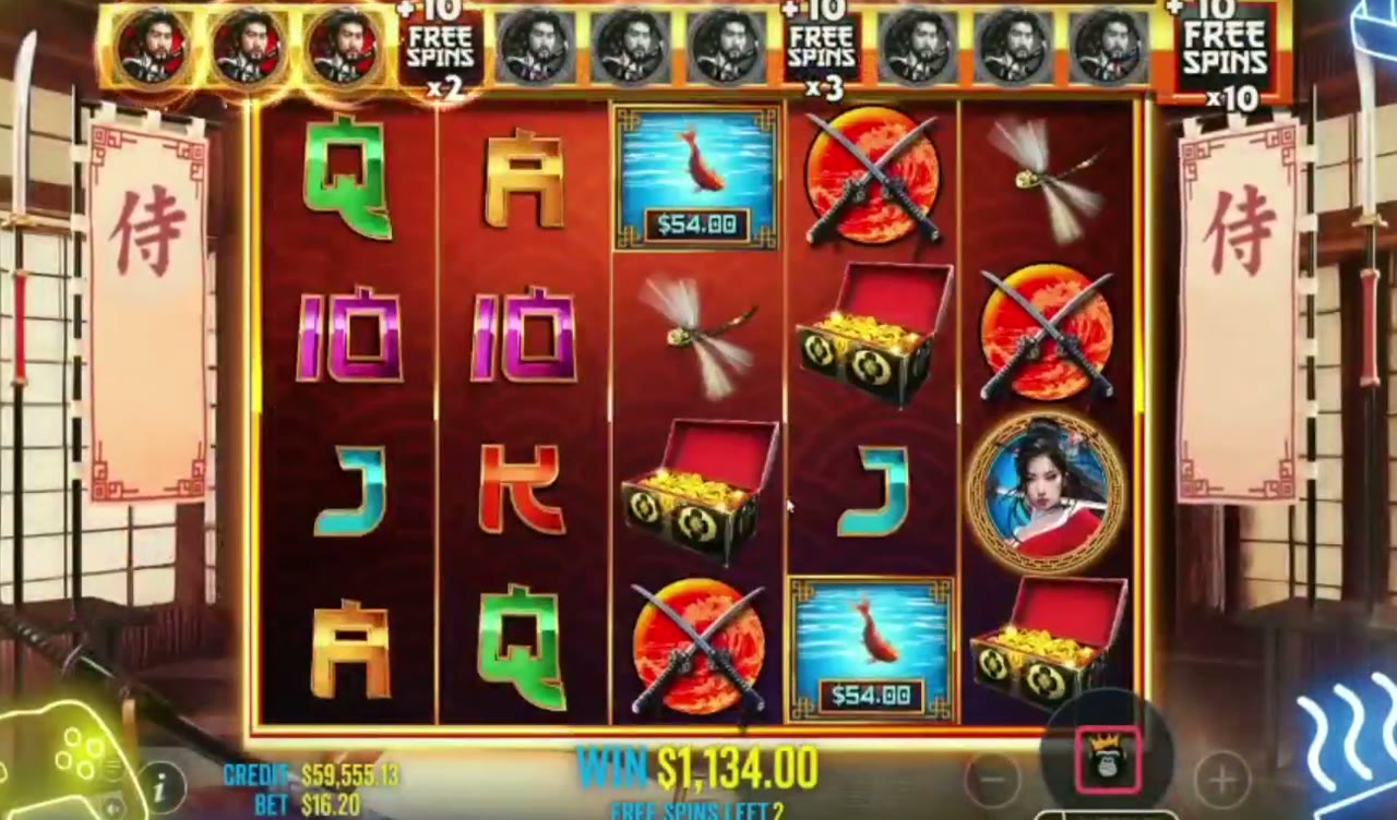 Samurai Code game screen