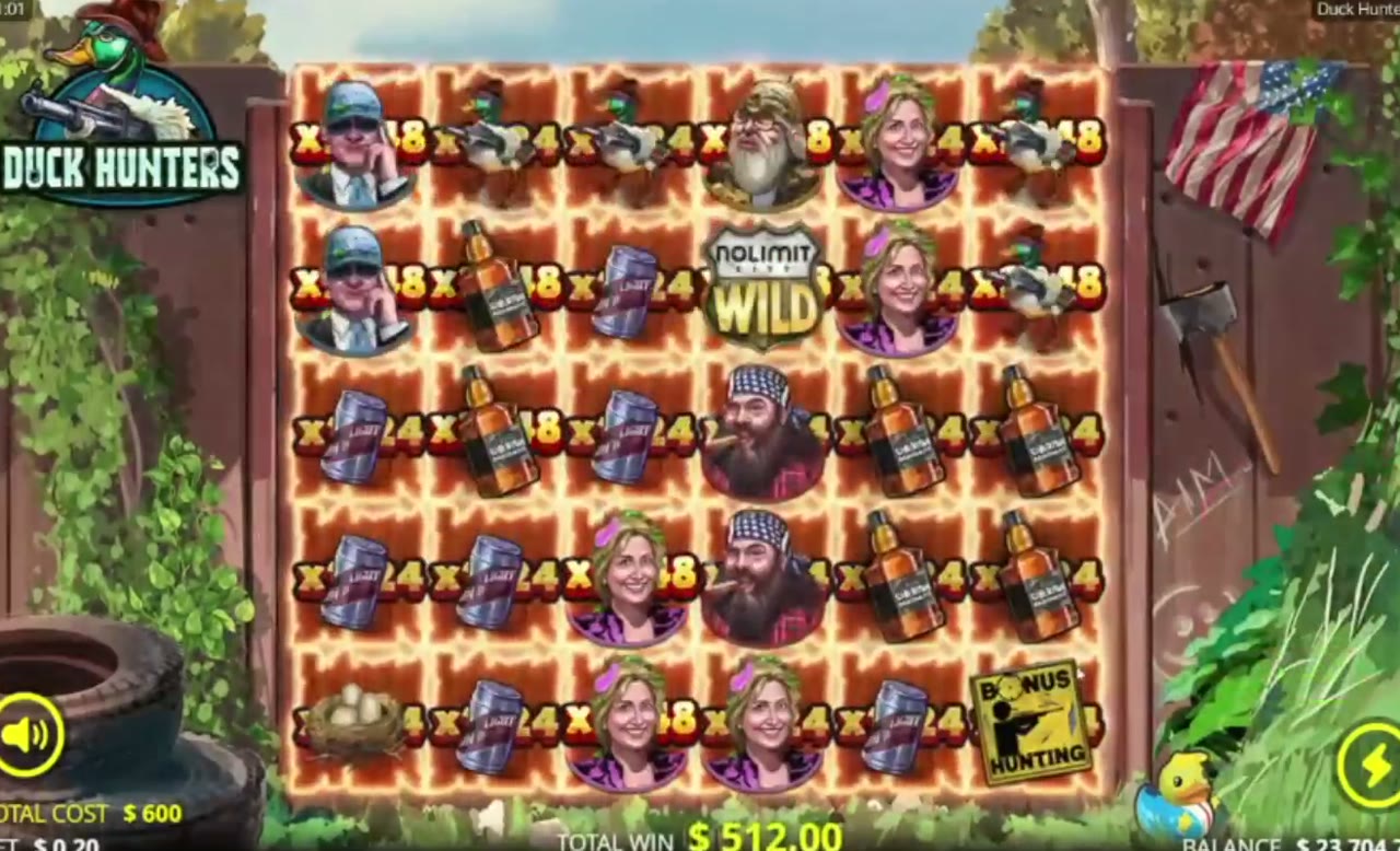 Duck Hunters game screen