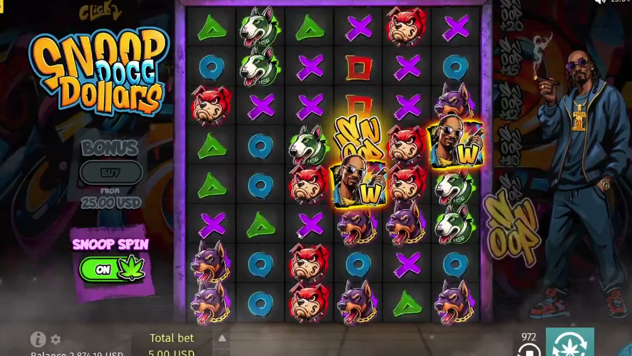 Snoop Dogg Dollars game screen