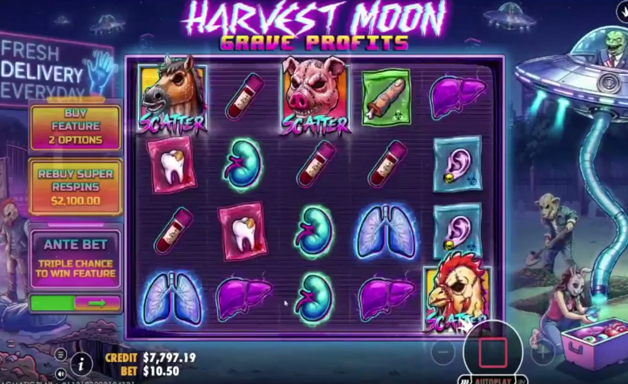 Harvest Moon Grave Profits game screen