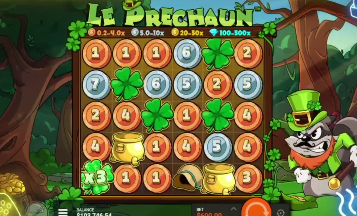 Le Prechaun game screen