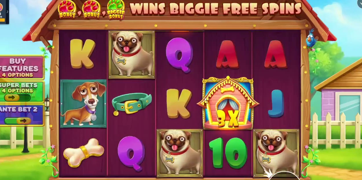 The Big Dog House game screen