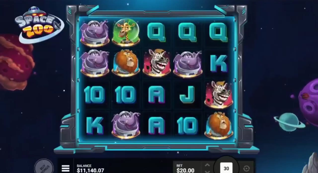 Space Zoo game screen