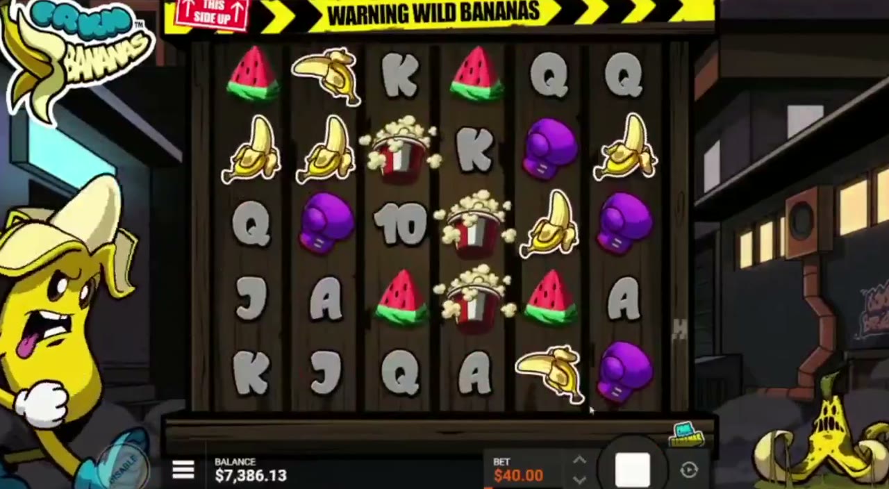 FRKN Bananas game screen